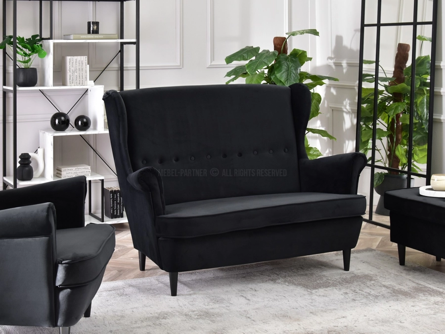 Elegancka sofa w kompaktowych wymiarach